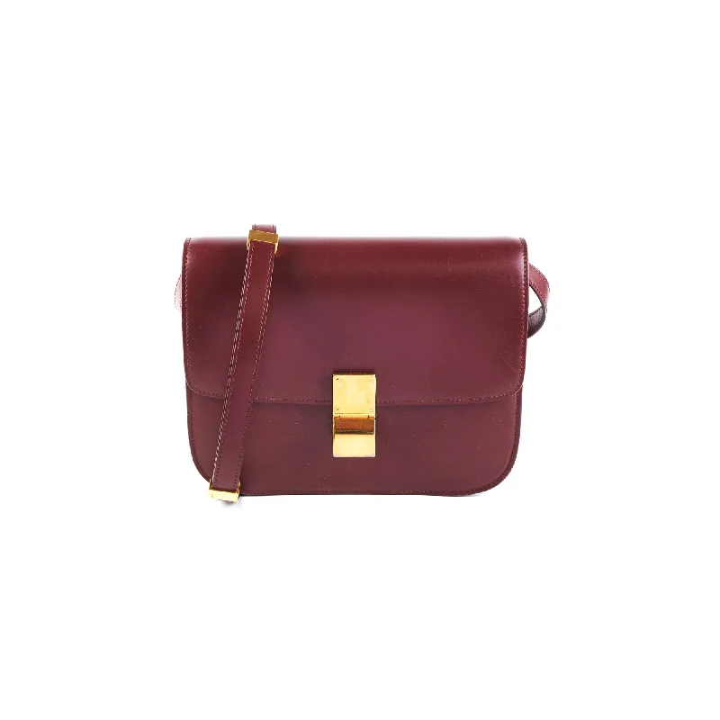 Pet - Carrier Celine Bags for Pet Owners on the GoCeline Box Medium Burgundy