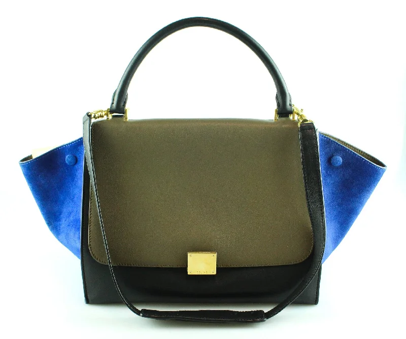 Designer Celine Bags for Fashion - Forward IndividualsCeline Medium Trapeze Tri Tone GH