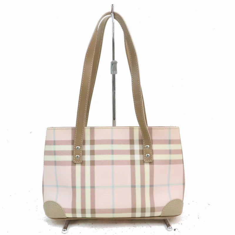 Trendy Burberry Hobo Bags for Casual WearBrand Inspired Burberry London Hand Bag Pink PVC (SHC7-10047)