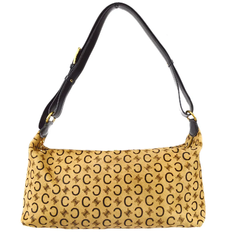 Pattern - Mixing Celine Bags for a Trendy and Edgy LookCeline C Macadam Shoulder Bag Pony Hair