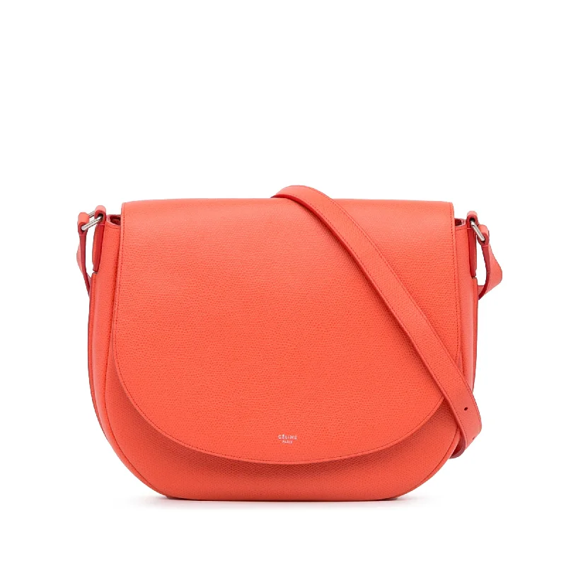 Pet - Carrier Celine Bags for Pet Owners on the GoCeline Trotteur Orange Leather