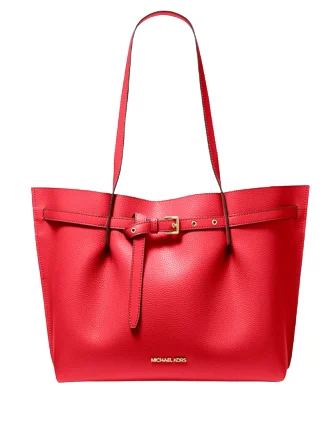 Michael Michael Kors Bags for backpackers who want a touch of luxuryMichael Michael Kors Emilia Large Pebbled Leather Tote Bag