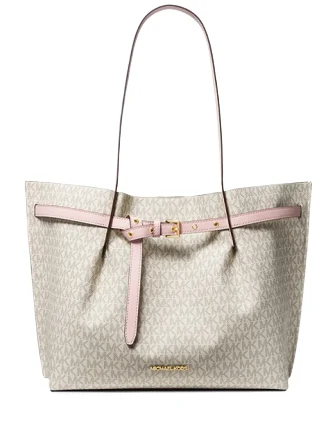 Michael Michael Kors Bags for music festivals with a trendy designMichael Michael Kors Emilia Large Logo Tote Bag