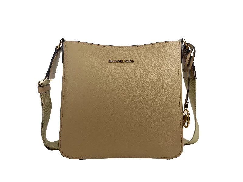 Michael Michael Kors Bags for yoga classes with a soft and flexible materialMichael Kors Jet Set Small Messenger Crossbody Bag Camel