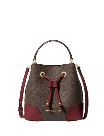 Michael Michael Kors Bags for family reunions to match the festive moodMichael Michael Kors Mercer Small Logo Bucket Bag