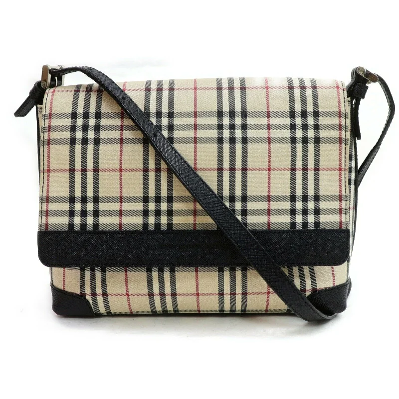 Dark - Hued Burberry Bags for a Sophisticated LookBrand Inspired Burberry Shoulder Bag Beige Canvas (SHC7-10177)