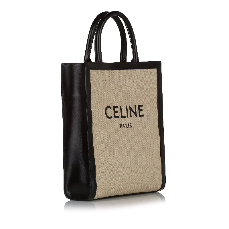 Metallic Celine Bags for a Statement - Making LookCeline Cabas Tote Bag Brown Canvas