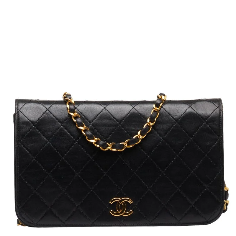 Chanel New Arrival Handbag with Gold HardwareChanel Mattrase 23 Coco Single Flap Chain Shoulder Bag Black   Chanel