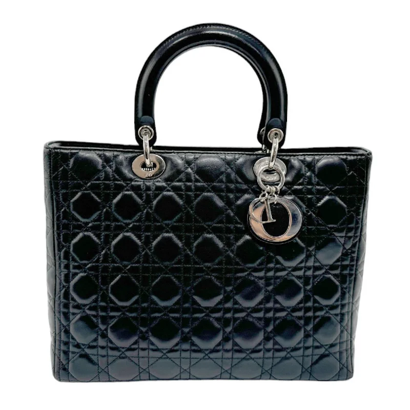 Luxury Christian Dior crossbody bags with a chain - link strapDior Lady Dior Handbag