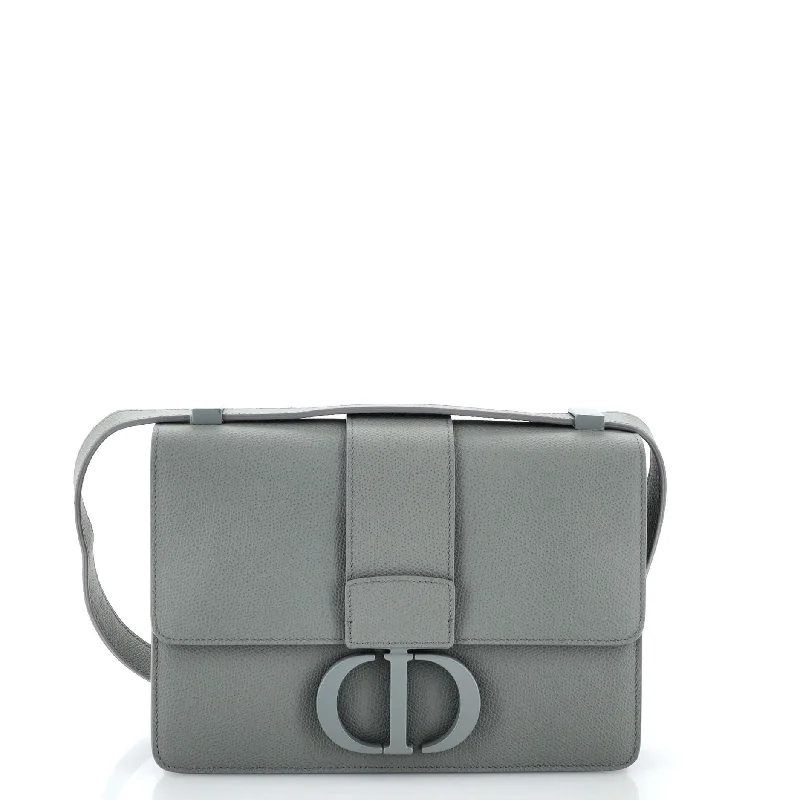 Luxury Christian Dior crossbody bags with a chain - link strapUltra Matte 30 Montaigne Flap Bag Leather