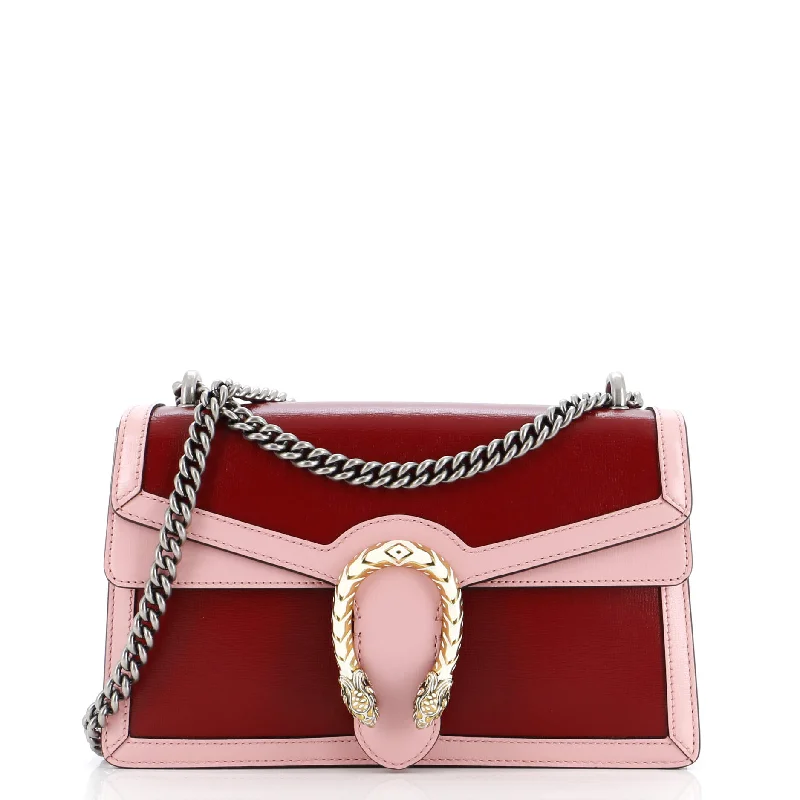 Christian Dior crossbody bags with a front - flap pocket for easy accessDionysus Bag Leather Small