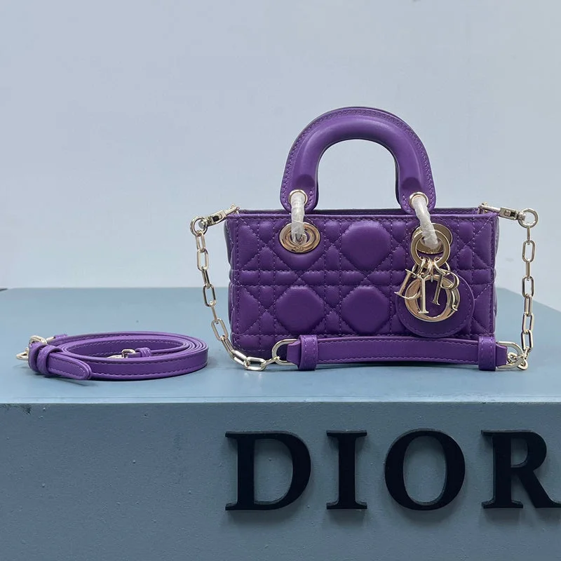 Stylish Christian Dior shoulder bags with a tassel - adorned zippermakbags - Dior Bags - 357